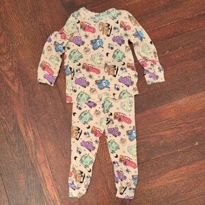 Colorful Kids One Piece Pajama Set